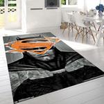 dc comics movie batman v superman batman teaser area rug living room area rug home decor 0
