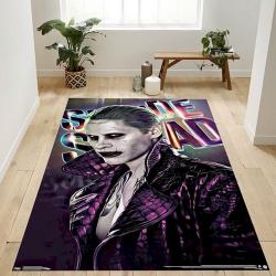 Dc Comics Movie Suicide Squad Joker Close Up Rug Living Room Area Rug