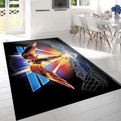 Dc Comics Movie Wonder Woman 1984 Wings Area Rug Living Room Area
