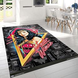Dc Comics Movie Wonder Woman 1984 Wonder Woman Area Rug Living Room