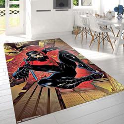 Dc Comics Nightwing Jump Area Rug Living Room And Bed Room Rug Rug Regtangle Carpet Floor Decor Home Decor