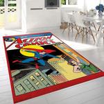 dc comics superman action comics 23 area rug living room and bed room rug rug regtangle carpet floor decor home decor 0