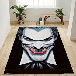 Dc Comics The Joker Portrait Area Rug Living Room And Bed Room Rug 
