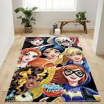 dc comics tv dc superhero girls group area rug living room and bed room rug rug regtangle carpet floor decor home decor 0