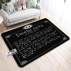 Death Note Area Rugs Anime Living Room Carpet Home Rug Regtangle Carpet Floor Decor Home Decor