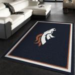 denver broncos nfl 20 area rug living room and bed room rug rug regtangle carpet floor decor home decor 0