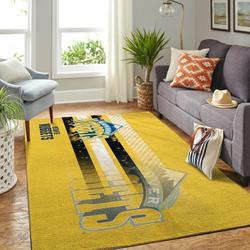 NBA Denver Nuggets Rectangle Rug Personalized Non-Slip Carpet Gift For Basketball Fans V4254