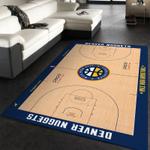 denver nuggets nba 2 area rug living room and bed room rug rug regtangle carpet floor decor home decor 0