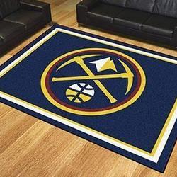 NBA Denver Nuggets Rectangle Rug Personalized Non-Slip Carpet Gift For Basketball Fans V8346