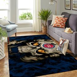 NBA Denver Nuggets Rectangle Rug Personalized Non-Slip Carpet Gift For Basketball Fans