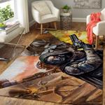 destiny hunter area rug living room rug home decor gaming gfd d30105 0