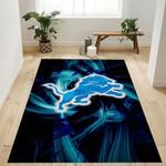 detroit lions football nfl 11 area rug living room and bed room rug rug regtangle carpet floor decor home decor 0