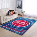 detroit pistons nba area rugs team logo living room carpet sports rug regtangle carpet floor decor home decor 0