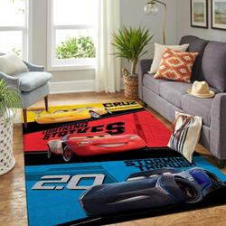 Disney Cars Area Rug Living Room Rug Home Decor Disney Cartoons 1912123
