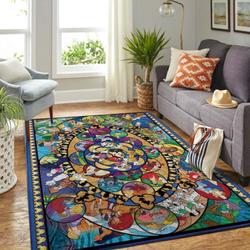 Disney Characters Area Rug Living Room Rug Home Decor Disney Cartoons Carpet Ofd D261020