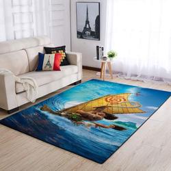 Disney Moana Poster Area Rug Living Room Rug Home Decor Movie Ofd 190926