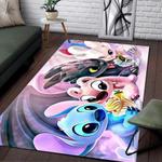 disney stitch family area rug living room rug home decor movie floor decor d26102 0