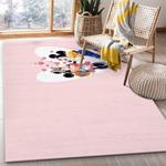 dogs and flowers dhckl1810at rug living room rug home decor 0