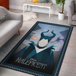 Disney Maleficent Area Rug Living Room Rug Home Decor
