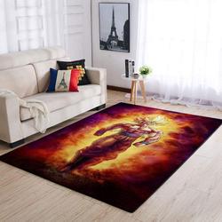 Dragon Ball Area Rug Living Room Rug Home Decor Son Goku Anime Manga 1909223