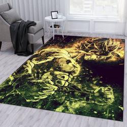 Dragon Ball Son Goku Super Saiyan 5 Area Rug Living Room And Bed Room Rug Rug Regtangle Carpet Floor Decor Home Decor