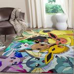 eevee pokemon anime fn070239 movies area rug rug regtangle carpet floor decor home decor 0