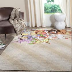 Eevee Pokemon Anime Fn070242 Movies Area Rug Rug Regtangle Carpet 