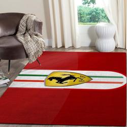 Ferrari Logo Supercars Area Rugs Living Room Carpet Fn121223 Rug Regtangle Carpet Floor Decor Home Decor