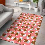 flame fire pattern print area rug living room rug home decor 0