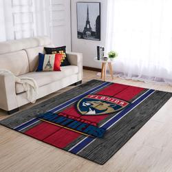 NHL Florida Panthers Rectangle Rug Personalized Non-Slip Carpet Gift For Ice Hockey Fans 1