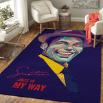 francis albert sinatra jazz is my way pop art area rug area rug living room carpet rug regtangle carpet floor decor home decor 0