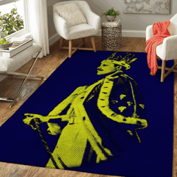 Freddie Mercury Queen Rock Band Art Area Rug Area Rug Living Room Carpet Rug Regtangle Carpet Floor Decor Home Decor