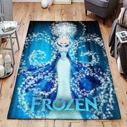Frozen: Elsa Area Rugs Living Room Carpet Christmas Gift Rug Regtangle Rug