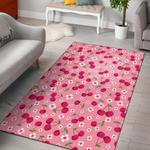 fruit raccoon pattern print area rug living room rug home decor 0