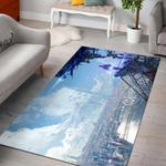futuristic concept art city cityscape artwork rug living room rug home decor 0