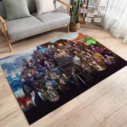 Game Of Thrones Area Rug Living Room Rug Home Decor Movie Ofd 02119