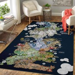 Game Of Thrones Westeros Map Rug Area Rug Living Room Carpet Rug Regtangle Carpet Floor Decor Home Decor