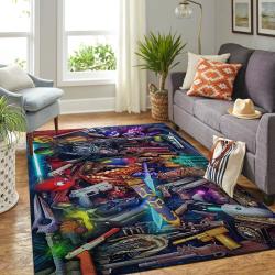 Game Weapon Area Rugs Nitendo Living Room Carpet Ps241203 Rug Regtangle Carpet Floor Decor Home Decor