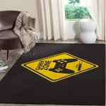 gamer area rug living room rug home decor gaming gfd in black and yellow 02114 0