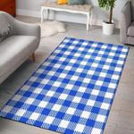 ganesha blue print pattern area rug living room rug home decor 0