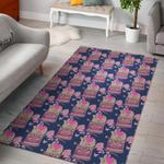 ghibli doodle art area rug living room rug home decor carpet 0