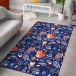 ghibli doodle pattern area rug living room rug home decor carpet 0