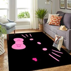 Hello Kitty Fans Area Rug Living Room Rug Home Decor King Of The Monsters