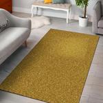 gold glitter star print pattern area rug living room rug home decor 0