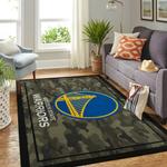 golden state warriors nba area rugs camo style living room carpet team logo home rug regtangle carpet floor decor home decor 0