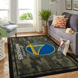 NBA Golden State Warriors Rectangle Rug Personalized Non-Slip Carpet Gift For Basketball Fans V5556