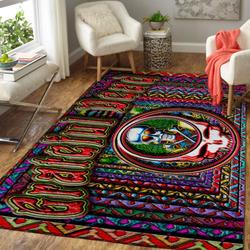 Grateful Dead Area Rug Living Room Rug Home Decor Music Floor Decor 1910136