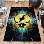 grateful dead area rug living room rug home decor music ofd 19110124 0