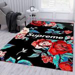 green alien area rug living room rug home decor carpet 0