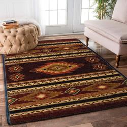 Boho Vintage Pattern Area Rug For Home Decor
